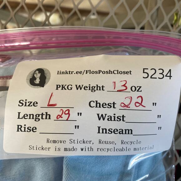 Coofandy Men's Light Blue Casual Button-Down Shirt Size L - Picture 8 of 8